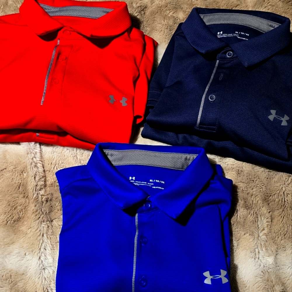 Mens Red Polo shirts